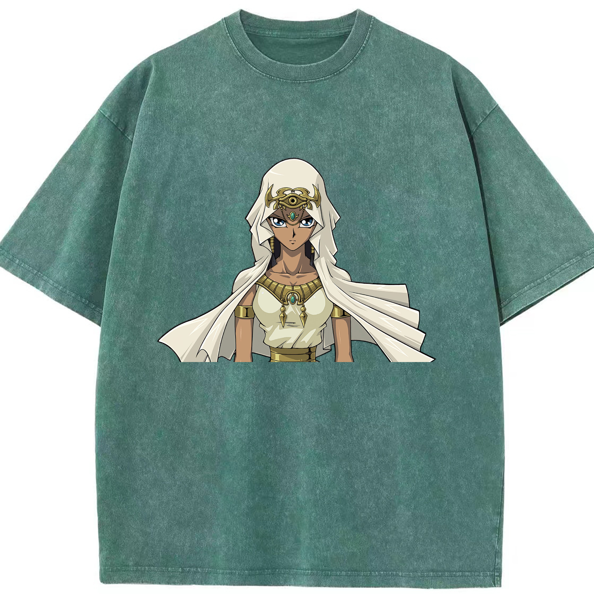 （画像用） 遊☆戯☆王 Yu-Gi-Oh! 綿100% ヴィンテージ風 半袖Tシャツ（フロントプリント）